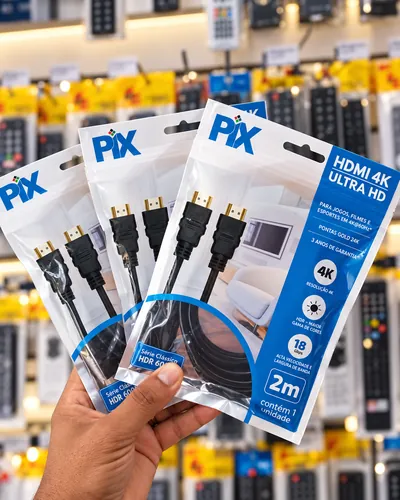 Cabo HDMI 4K Ultra HD 2 metros
