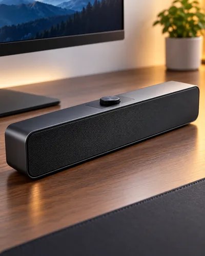 Caixa de som para PC soundbar com fio
