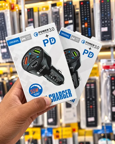 Carregador veicular PD 55W Power 3.0
