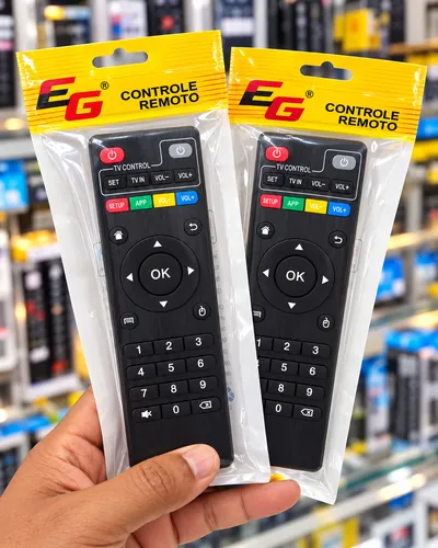 Controle remoto para TV Box