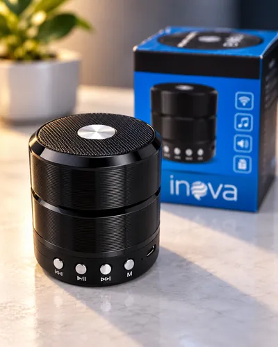 Mini caixa de som Inova Bluetooth
