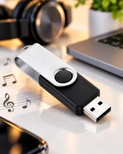 Pen drive musical com 7.000 músicas