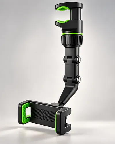 Suporte de celular para carro no retrovisor